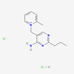 Amprolium hydrochloride - CAS 137-88-2 chemical product image
