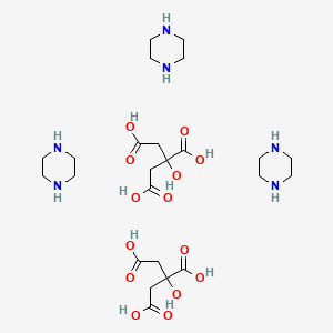 Piperazine citrate - CAS 144-29-6 chemical product image