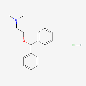 Diphenhydramine hydrochloride - CAS 147-24-0 chemical product image
