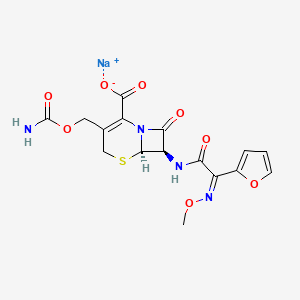 Cefuroxime sodium - CAS 56238-63-2 chemical product image