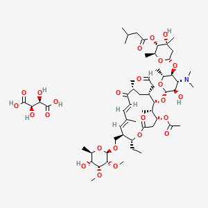 Acetylisovaleryltylosin tartrate - CAS 63428-13-7 chemical product image