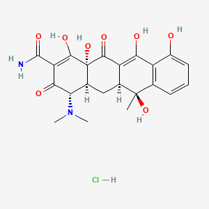 Tetracycline hydrochloride - CAS 64-75-5 chemical product image
