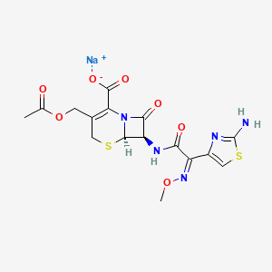 Cefotaxime sodium - CAS 64485-93-4 chemical product image