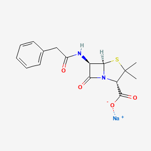 Benzylpenicillin Sodium - CAS 69-57-8 chemical product image