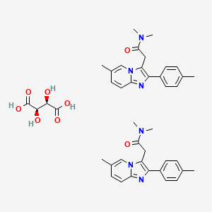 Zolpidem tartrate - CAS 99294-93-6 chemical product image