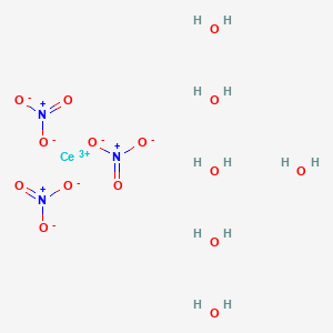 Cerium(III) nitrate hexahydrate - CAS 10294-41-4 chemical product image