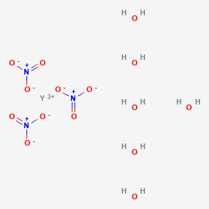 Yttrium nitrate hexahydrate - CAS 13494-98-9 chemical product image