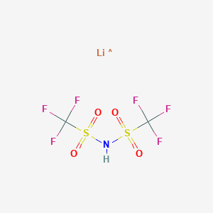 LiTFSI (Lithium bis(trifluoromethanesulfonyl)imide) - CAS 90076-65-6 chemical product image